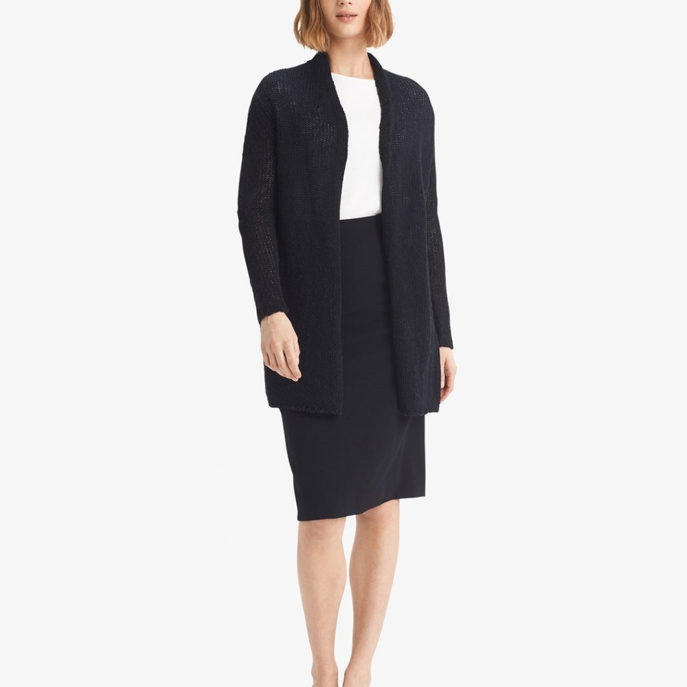 MM LaFleur Black Mary Cardigan Size S NWT